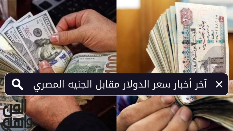 آخر أخبار سعر الدولار مقابل الجنيه المصري