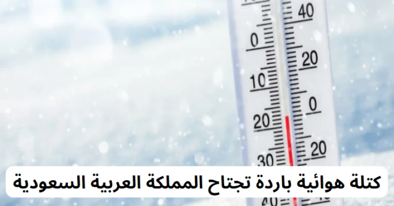 كتلة هوائية باردة تجتاح المملكة العربية السعودية